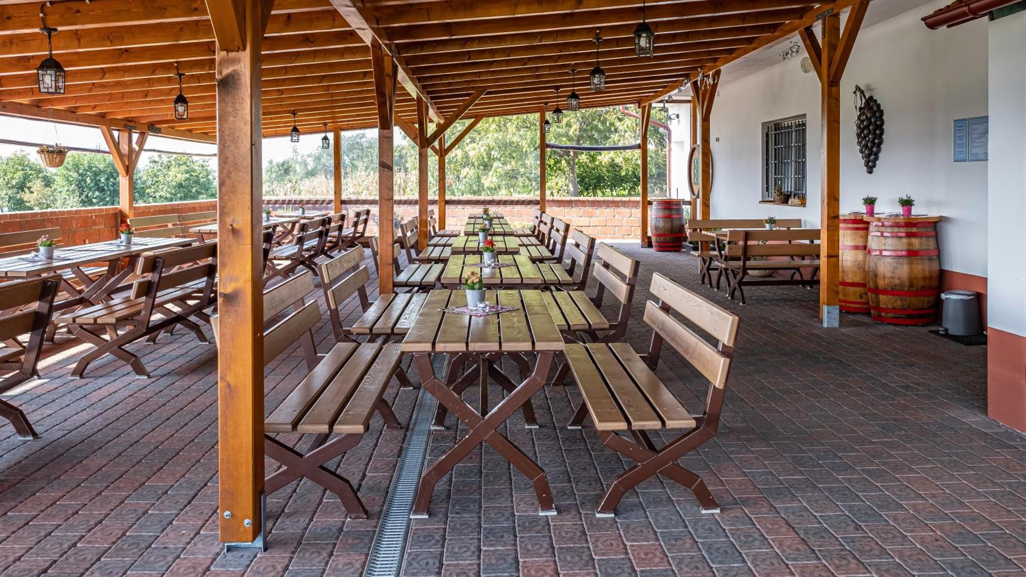 Penzion Pod Kravi Horou Bořetice Exterior foto